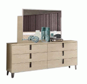 Camel Ambra Dresser/Mirror