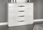 Carmen Single Dresser White